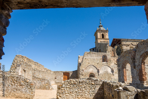 Monastery of Santa María in Carracedo Leon Castile Spain