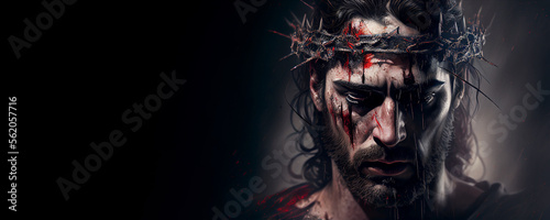 Canvas-taulu Jesus Christ, Savior of mankind