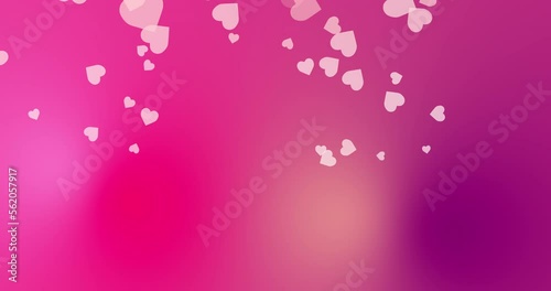 pink background with hearts