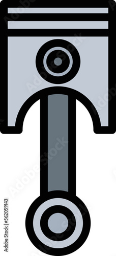 Combustion Vector Icon
