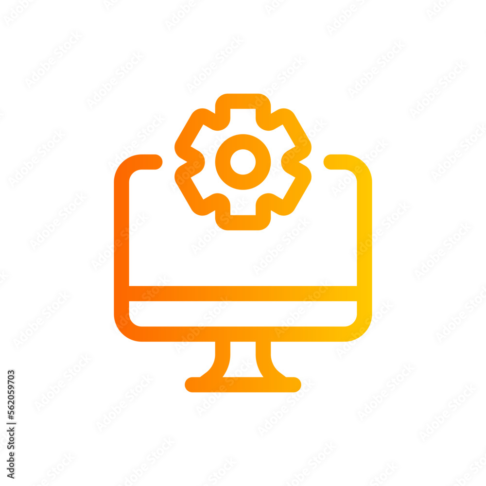 setup gradient icon setup gradient icon