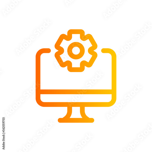 setup gradient icon