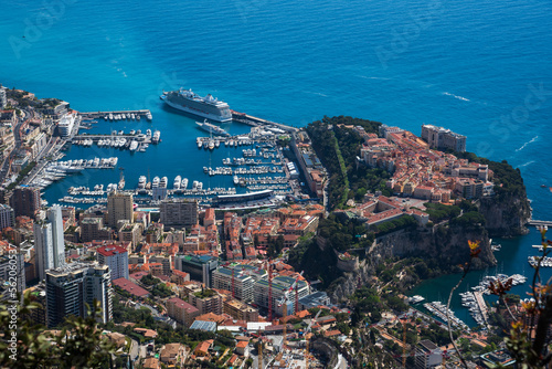 Monaco ville, Carlo's mount, near Italy and France