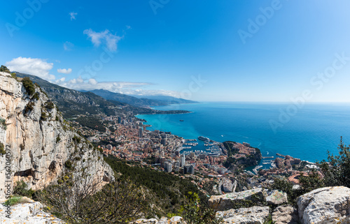 Monaco ville, Carlo's mount, near Italy and France