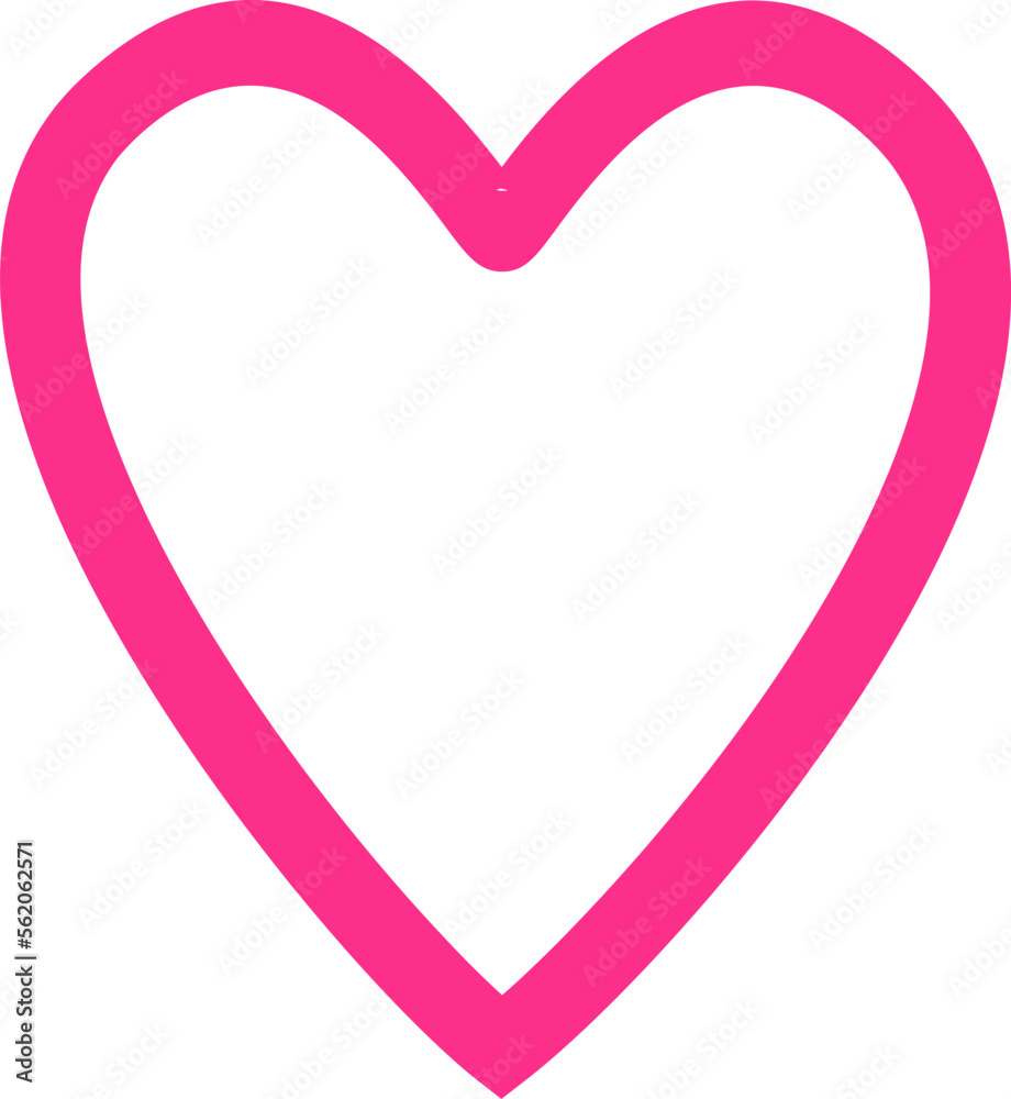 Heart Shape Outline