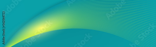background wave design green abstract