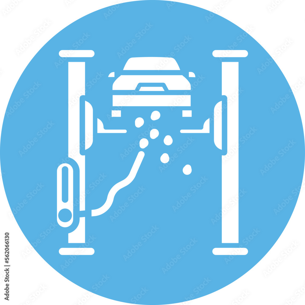 car wash service Vector Icon
