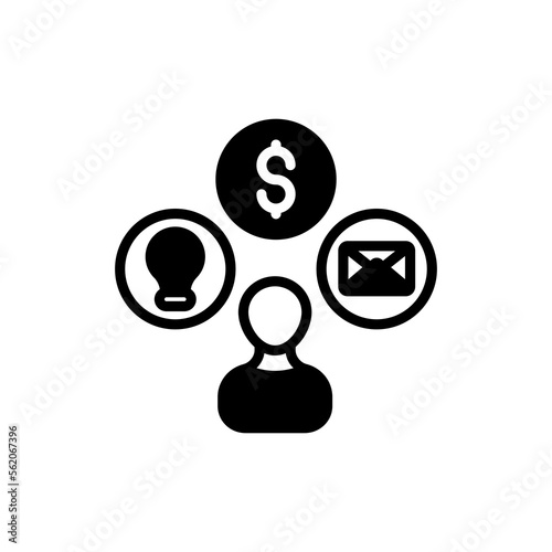 Multi Tasking icon in vector. Logotype