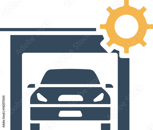 Car Service Vector Icon
