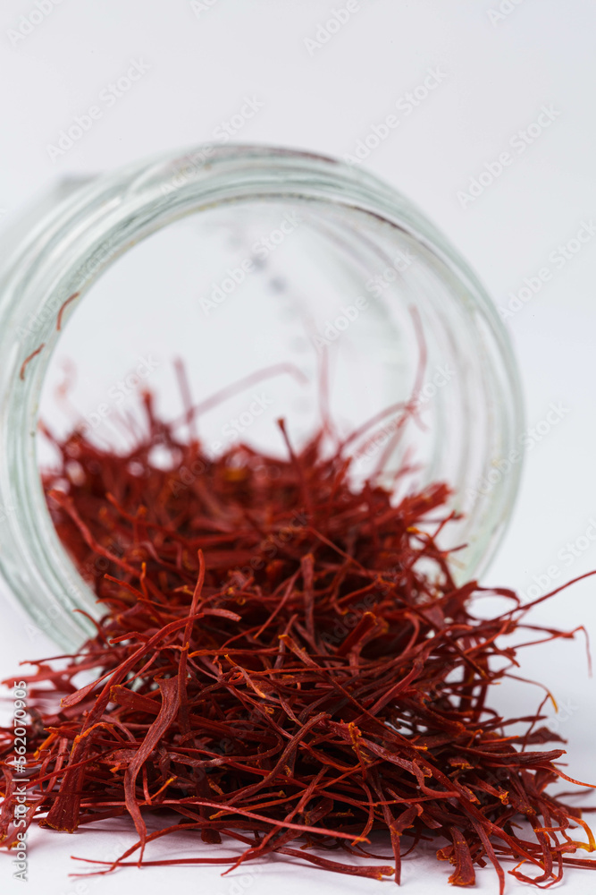 Fototapeta premium saffron in a bowl