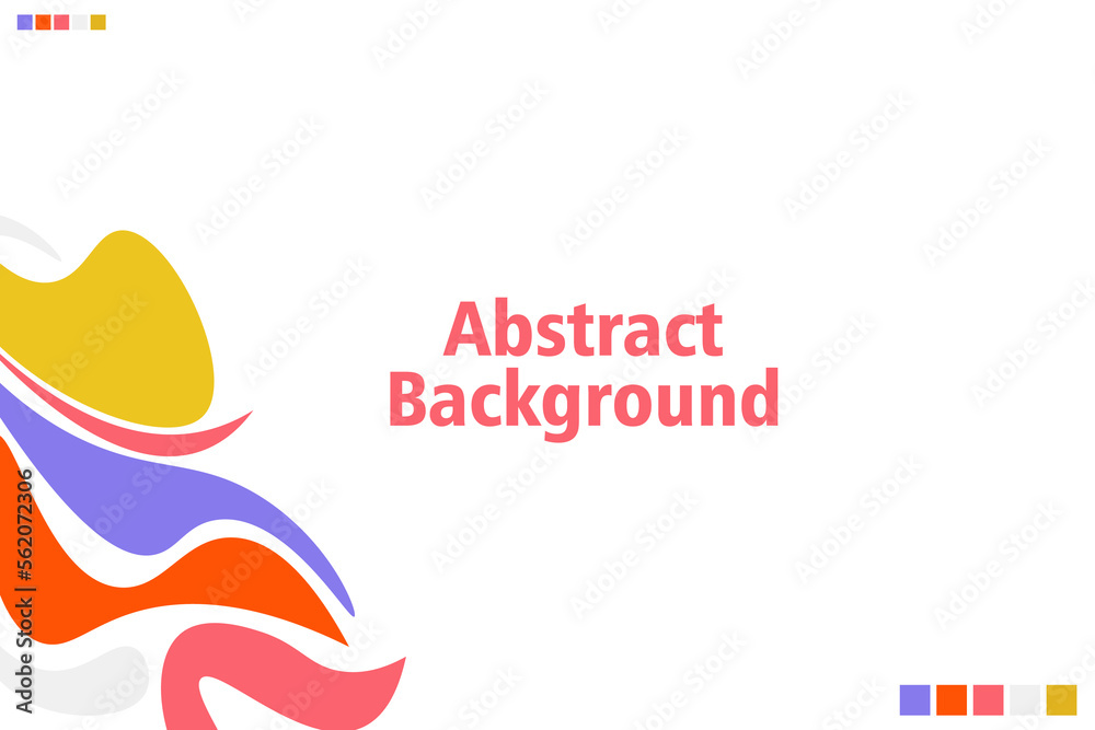 Obraz premium abstract design element, vector colorful abstract waves background, wave background, abstract background