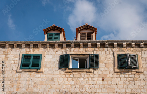 Architecture in Dubrovnik Old City, Croatia © smartin69