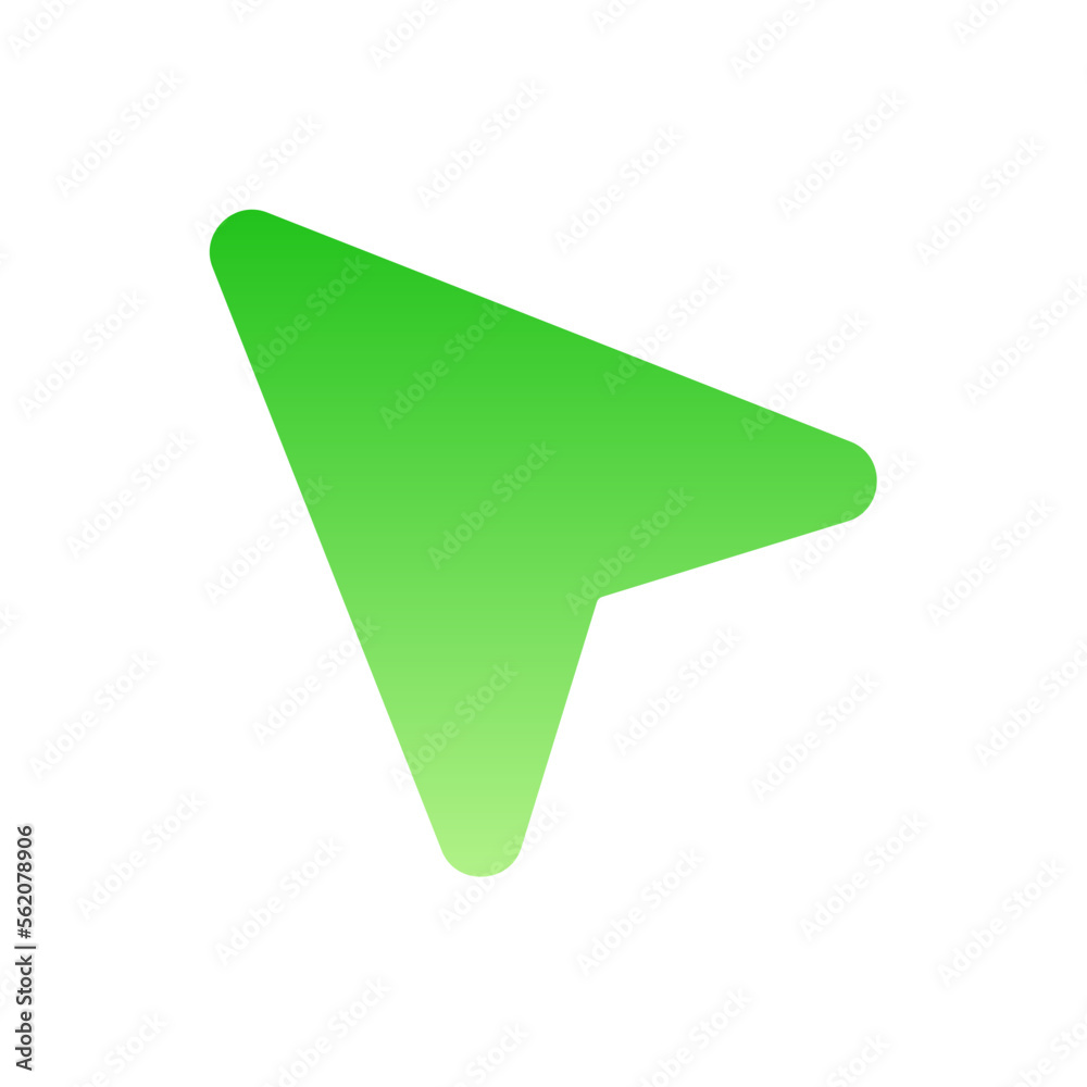 direct selection flat gradient icon direct selection flat gradient icon