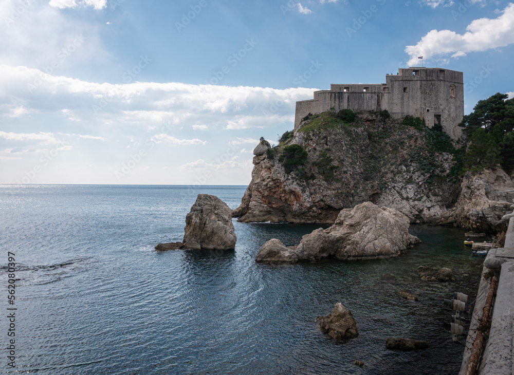 Fort in Dubrovnik City, Croatia