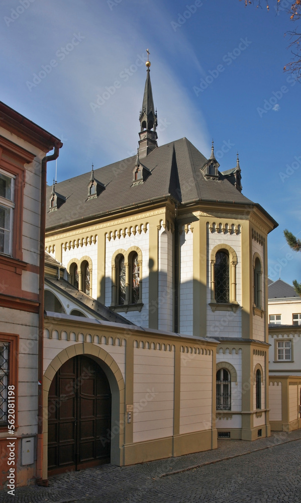Monastery of the Merciful Nuns of St. Francis (Milosrdnych sester sv. Frantiska) Olomouc. Moravia. Czech Republic