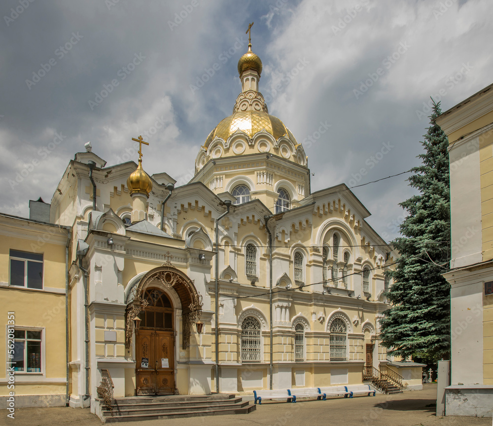 Cathedral  of St. Andrew in Stavropol. Russia