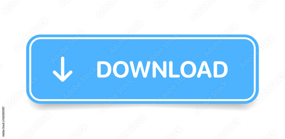 3D blue download button icon. Upload icon. Down arrow bottom side symbol. Click here button. Save cloud icon push button for UI UX, website, mobile application. 3D blue download button icon. Upload icon. Down arrow bottom side symbol. Click here button. Save cloud icon push button for UI UX, website, mobile application.
