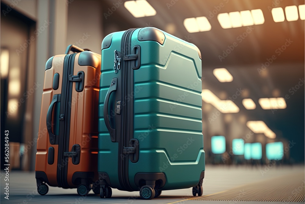Digital illustration about suitcase. Digital illustration about suitcase.