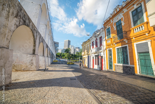 streets of the old city of Rio de Janeiro