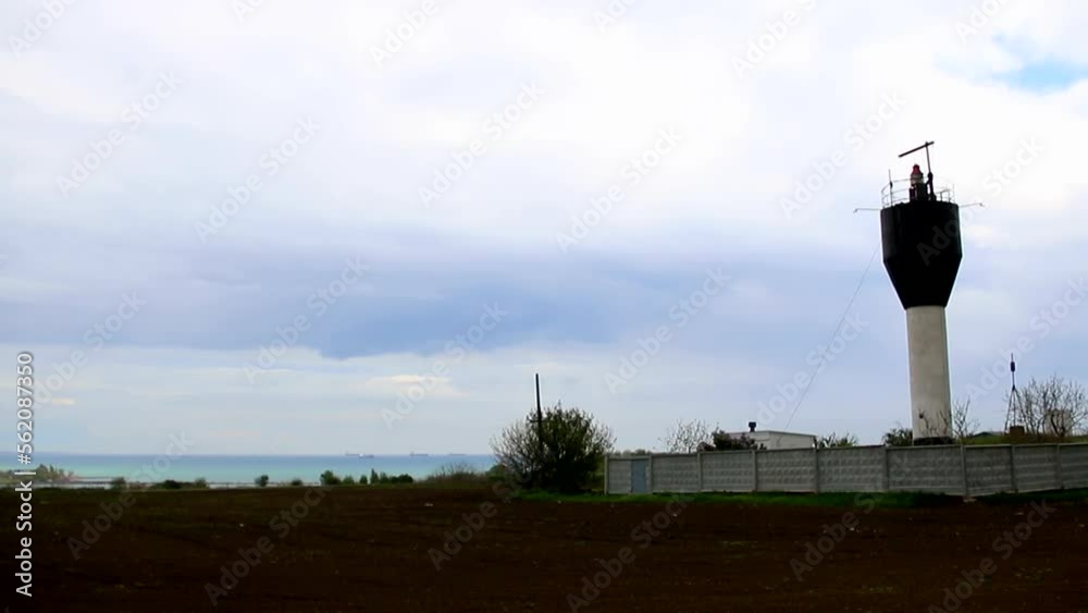 Video Timelapse of clouds, sea and ships Video Timelapse of clouds, sea and ships