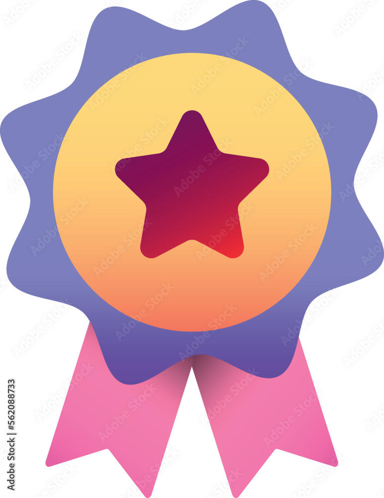 badge with ribbons and a star. premium quality mark. vector illustration isolated on white background. Vector Ribbon Icon. Medal icon ,award icon vector logo illustration
badge with ribbons and a star. premium quality mark. vector illustration isolated on white background. Vector Ribbon Icon. Medal icon ,award icon vector logo illustration