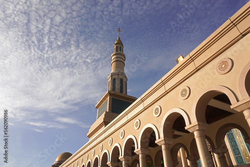Islamic Center Mosque of Samarinda, Kalimantan, Indonesia. photo