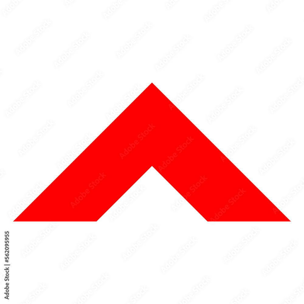 Pointer Directional Arrow on Transparent Background Pointer Directional Arrow on Transparent Background
