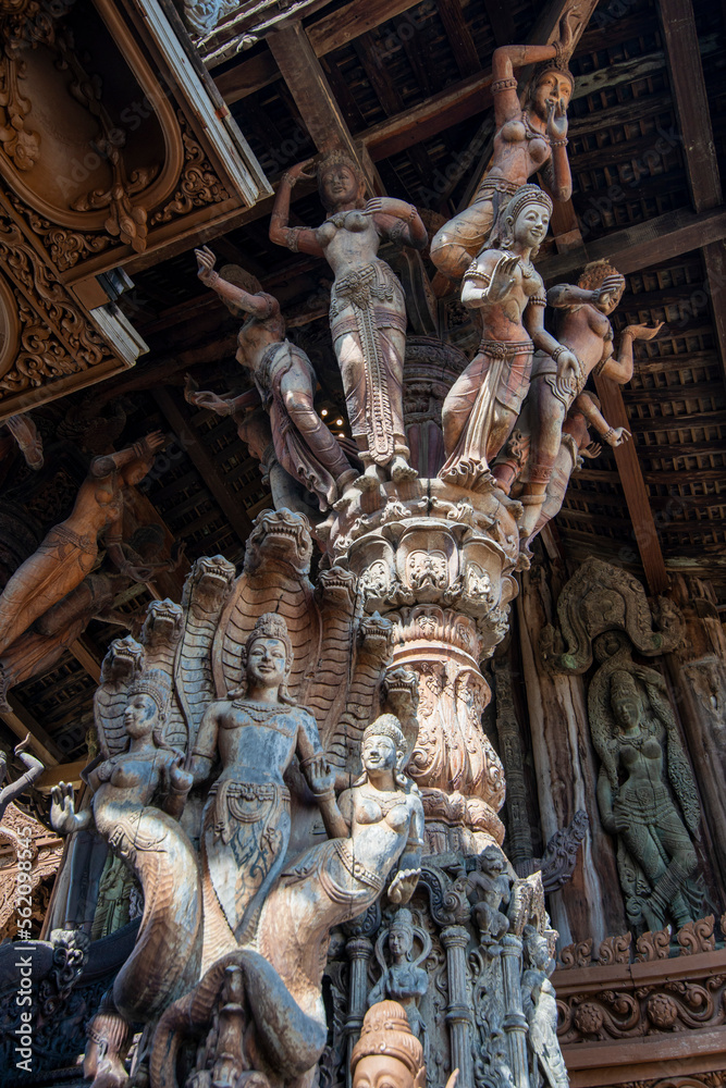 Fototapeta premium THAILAND PATTAYA SANCTUARY OF TRUTH