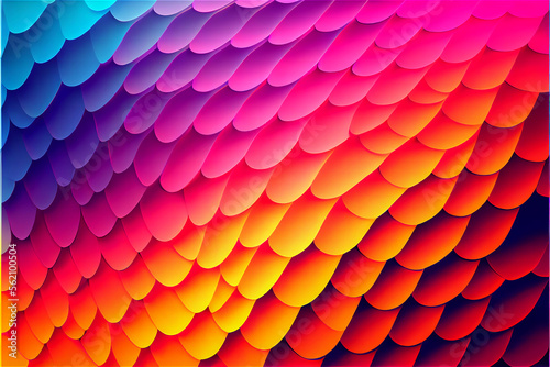 Multicolor image made with ...