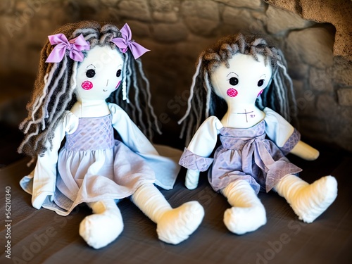 Cute children's dolls.  © DW