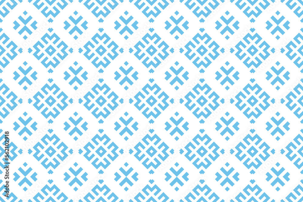 Abstract geometric pattern. A seamless vector background. White and blue ornament. Graphic modern pattern. Simple lattice graphic design Abstract geometric pattern. A seamless vector background. White and blue ornament. Graphic modern pattern. Simple lattice graphic design