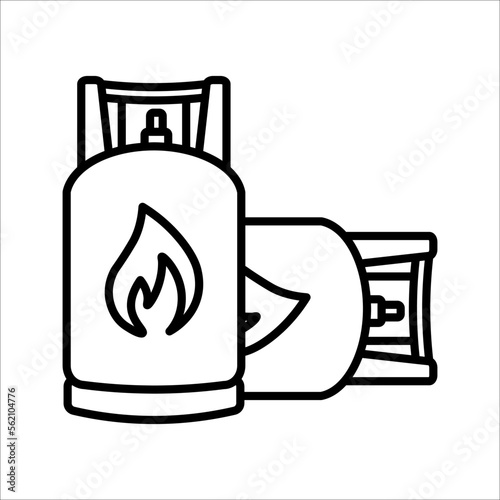 gas cylinder icon