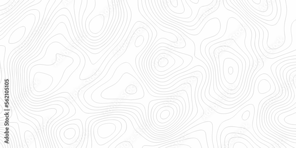 Abstract background with lines Topographic map background. Line topography map contour background, geographic grid. Abstract vector illustration.	