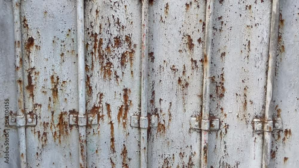 rusty old metallic door closeup. aged rustic metal rusty old metallic door closeup. aged rustic metal