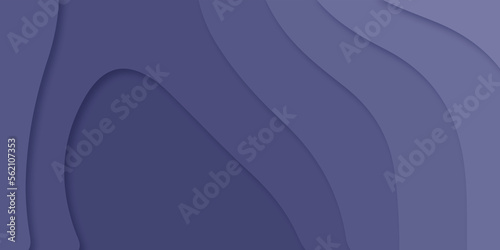 Abstract blue and purple papercut out background texture design. For web, wall paper, brochure and other pattern designs. green abstract multi-layer 3d seamless background.
