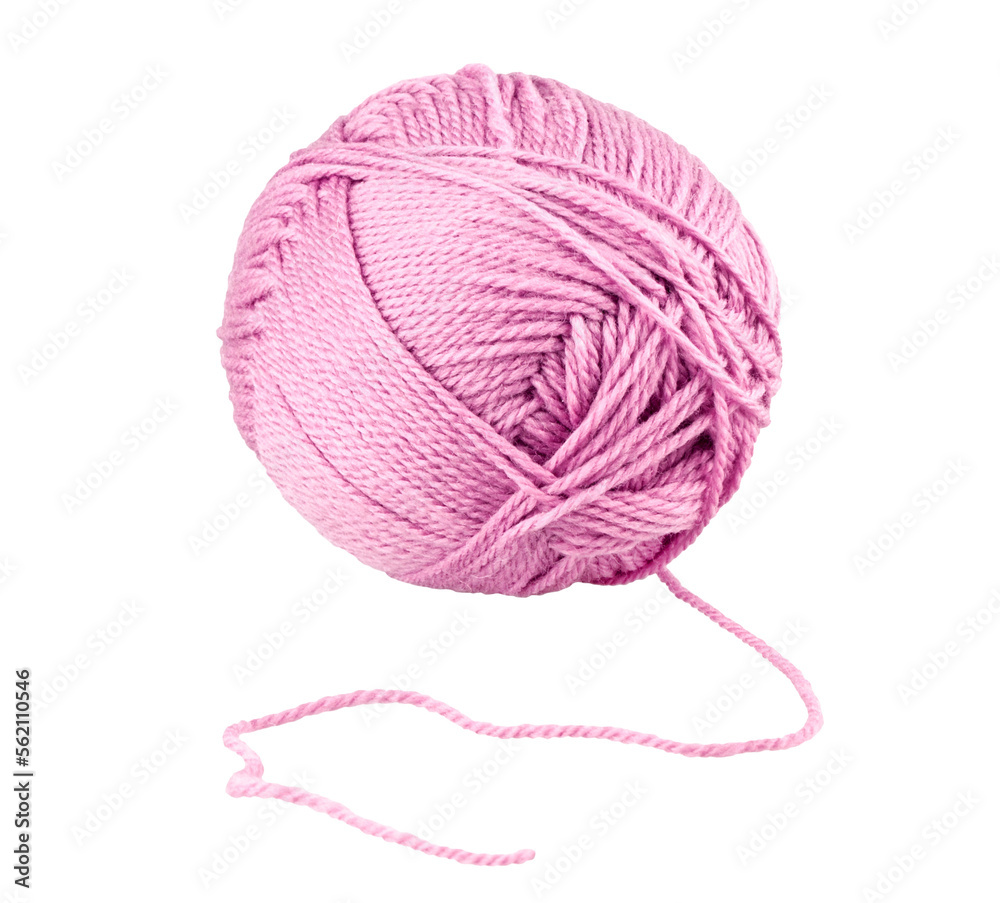 Balls Of Woolen Yarn For Knitting Isolated On White Background With  Clipping Path, Wool, Hobby, Knitted PNG Transparent Image and Clipart for  Free Download