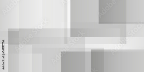 Background with squares . vector Illustration and graphic background abstract white and geometric texture, clean white color gradient grid squares lines and shiny groove of tiles art .