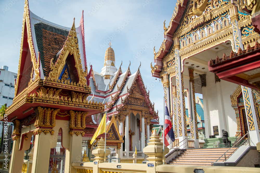 Naklejka premium THAILAND SIRACHA WAT SI MAHA RACHA
