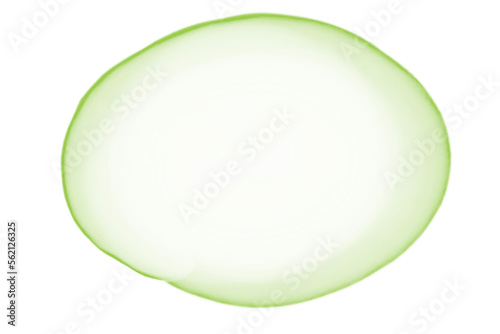 Round abstract copy space in watercolor style