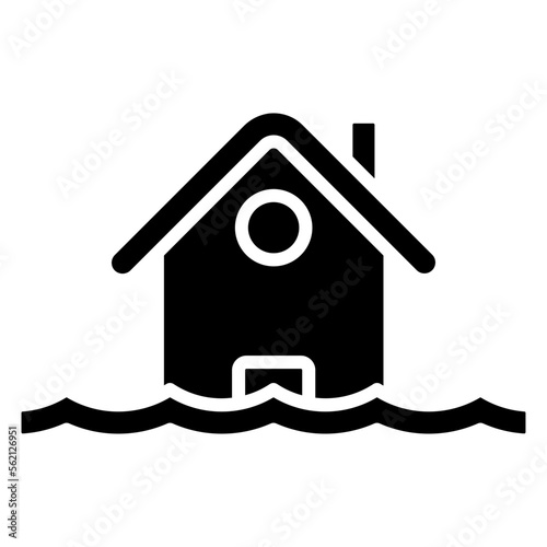flood house illustration