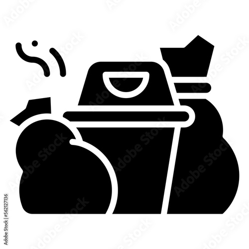waste garbage illustration