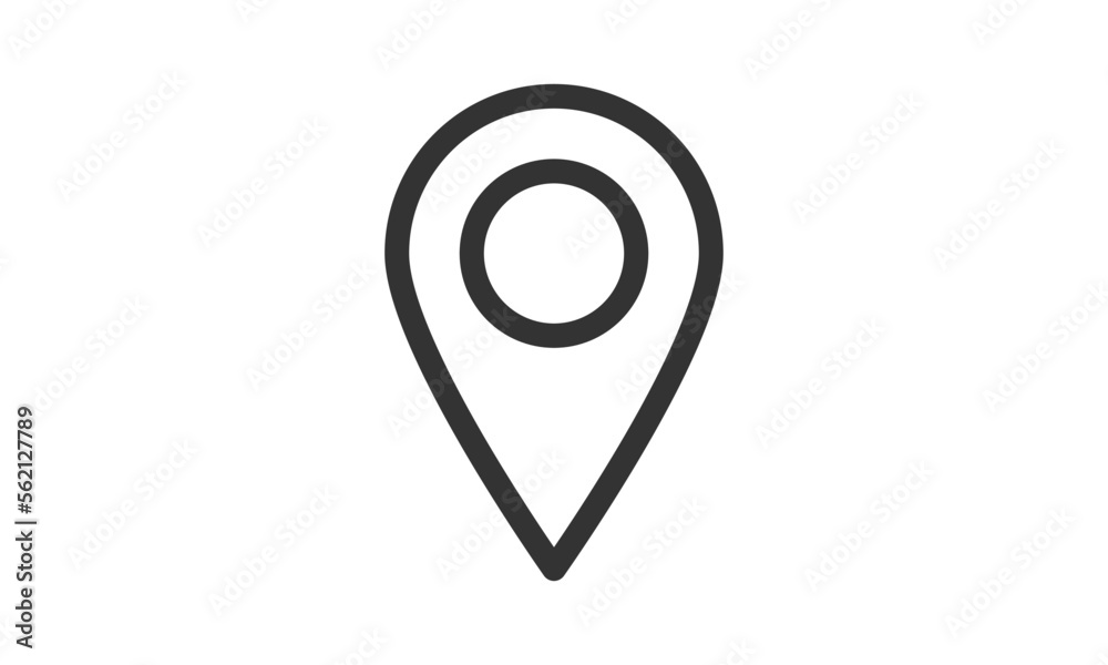 Point of Map, pin locator Icon Logo Template Illustration Design. Point of Map, pin locator Icon Logo Template Illustration Design.