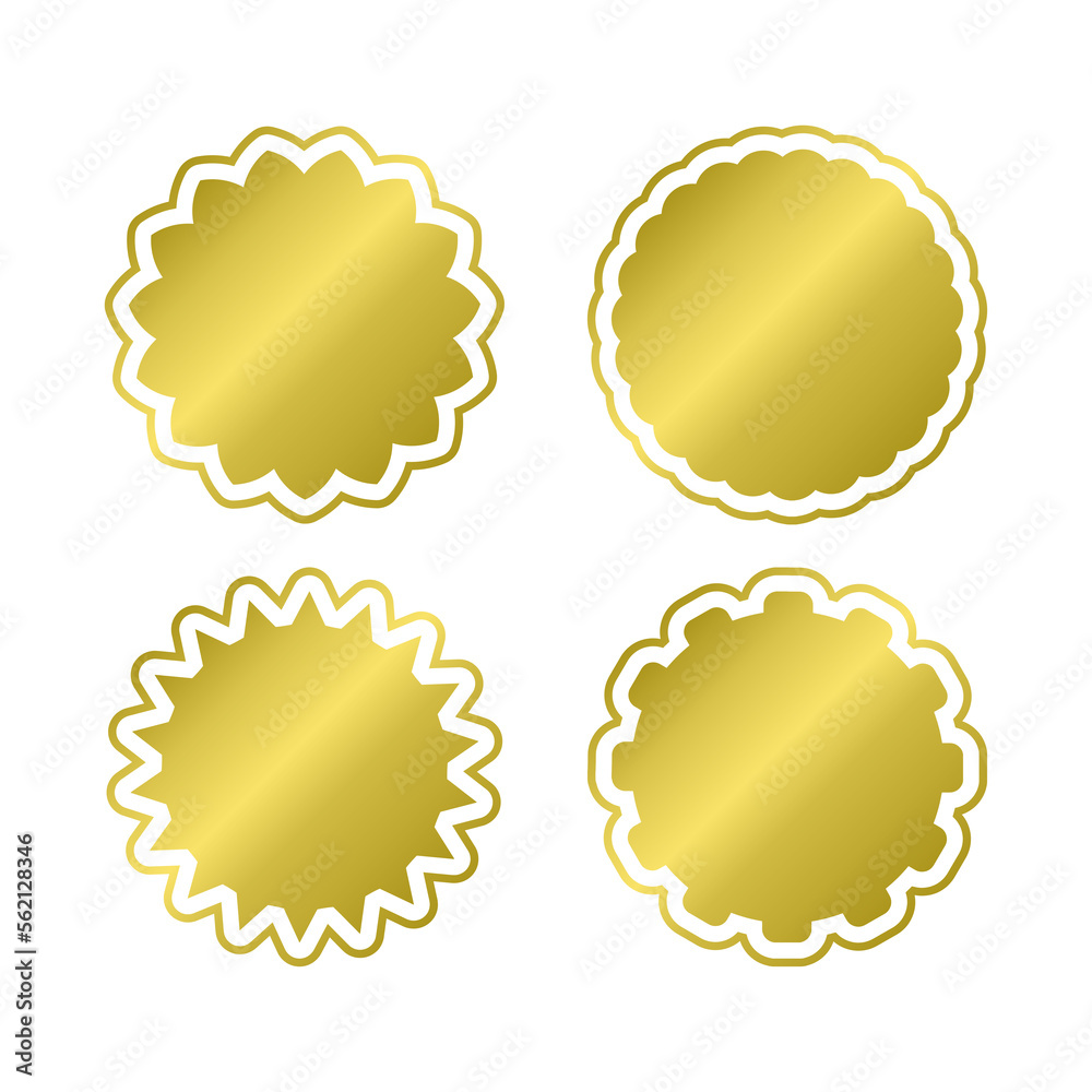 set of circle shape geometric blank frame label emblem patch set of circle shape geometric blank frame label emblem patch
