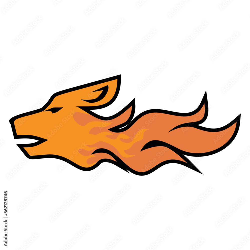 the wolf vector style.can be used logo,brand and mascots the wolf vector style.can be used logo,brand and mascots