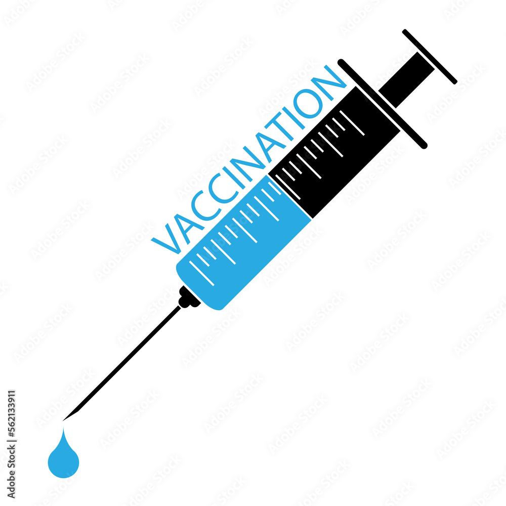 Medical syringe with vaccine. Covid-19 coronavirus vaccination concept Medical syringe with vaccine. Covid-19 coronavirus vaccination concept