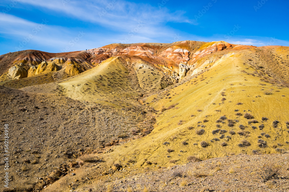 Landscape of Kizil Chin, a place called “Mars” in Altay mountains Landscape of Kizil Chin, a place called “Mars” in Altay mountains