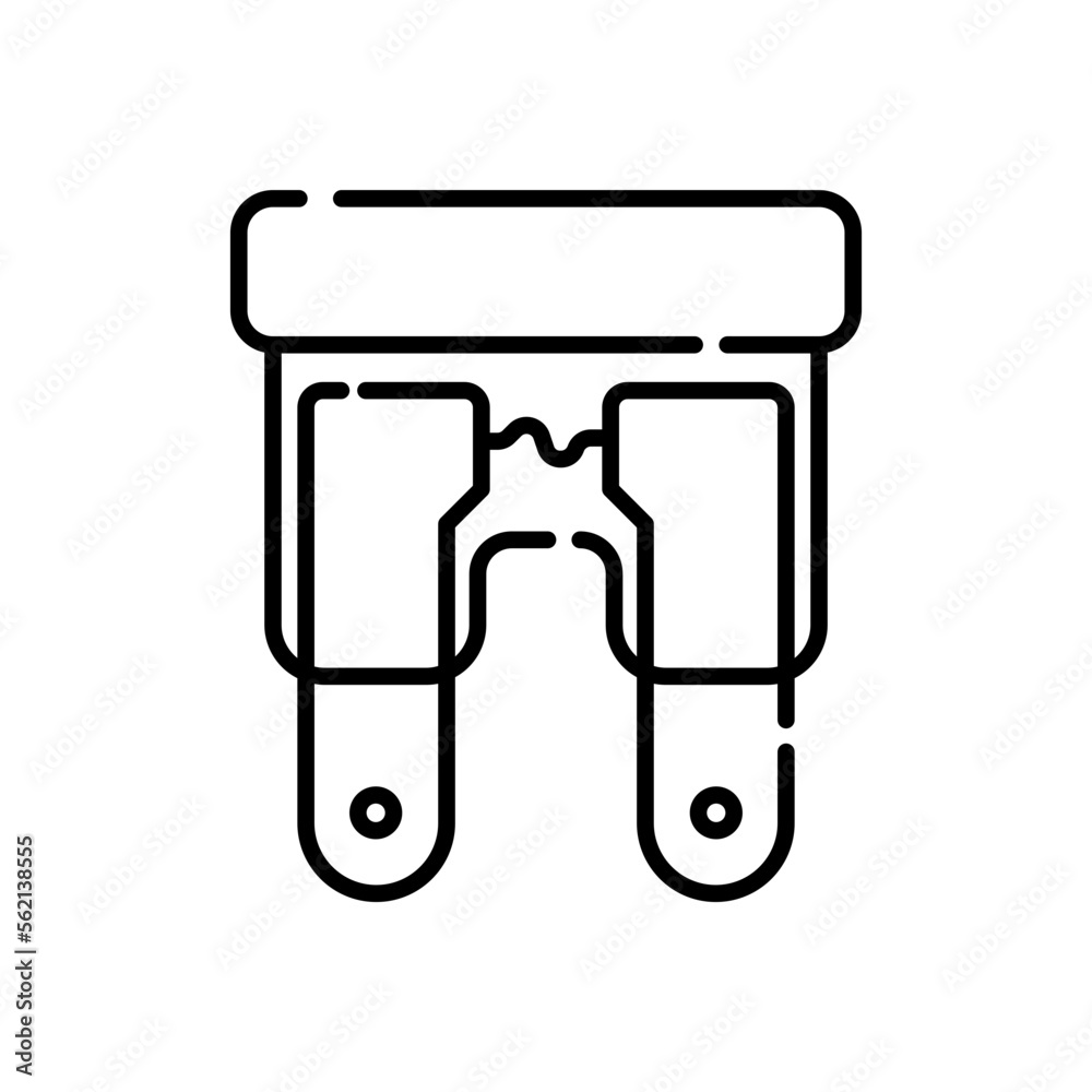 fuse line icon fuse line icon
