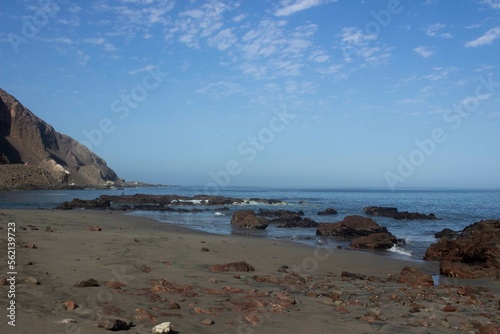view of the beach