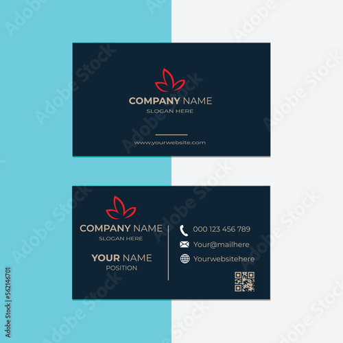 Modern business card template