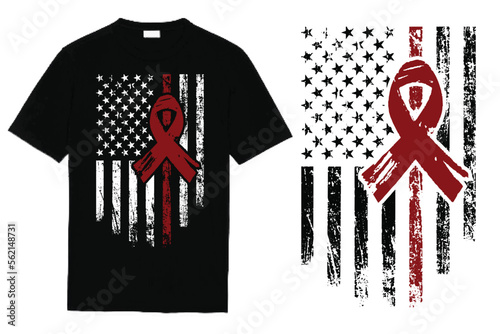 Brain Aneurysm Awareness Ribbon Design